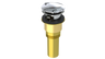 Brass Integral Waste & Overflow Twirl™ Kit with Overflow, Partially Threaded Strainer (301T)