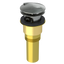 Brass Integral Waste & Overflow Twirl™ Kit with Overflow, Partially Threaded Strainer (301T)
