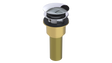 Brass Integral Waste & Overflow Clicker® Kit with Overflow, Low Profile (302ET)