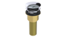 Brass Integral Waste & Overflow Clicker® Kit with Overflow, Low Profile (302ET)