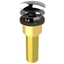 Brass Integral Waste & Overflow Clicker® Kit with Overflow, Low Profile (302Q)