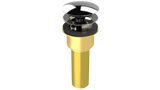 Brass Integral Waste & Overflow Clicker® Kit with Overflow, Low Profile (302Q)