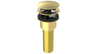 Brass Integral Waste & Overflow Clicker® Kit with Overflow, Low Profile (302Q)
