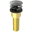 Brass Integral Waste & Overflow Clicker® Kit with Overflow, Low Profile (302Q)