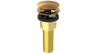 Brass Integral Waste & Overflow Clicker® Kit with Overflow, Low Profile (302Q)