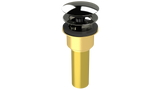 Brass Integral Waste & Overflow Clicker® Kit with Overflow, Low Profile (302Q)