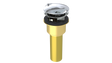 Brass Integral Waste & Overflow Twirl™ Kit with Overflow, Low Profile (302T)