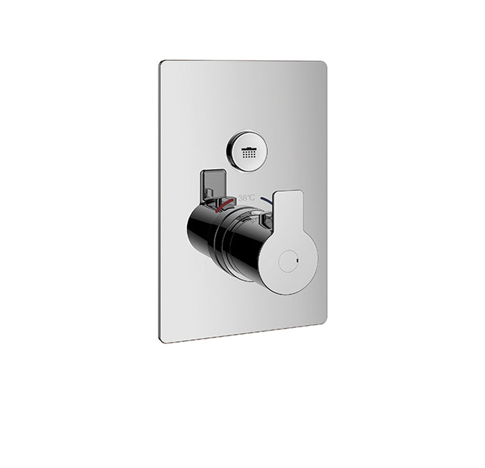 PushGo thermostatic valve and trim set - 1 control