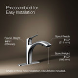 Rival® Pull-out kitchen sink faucet with two-function sprayhead