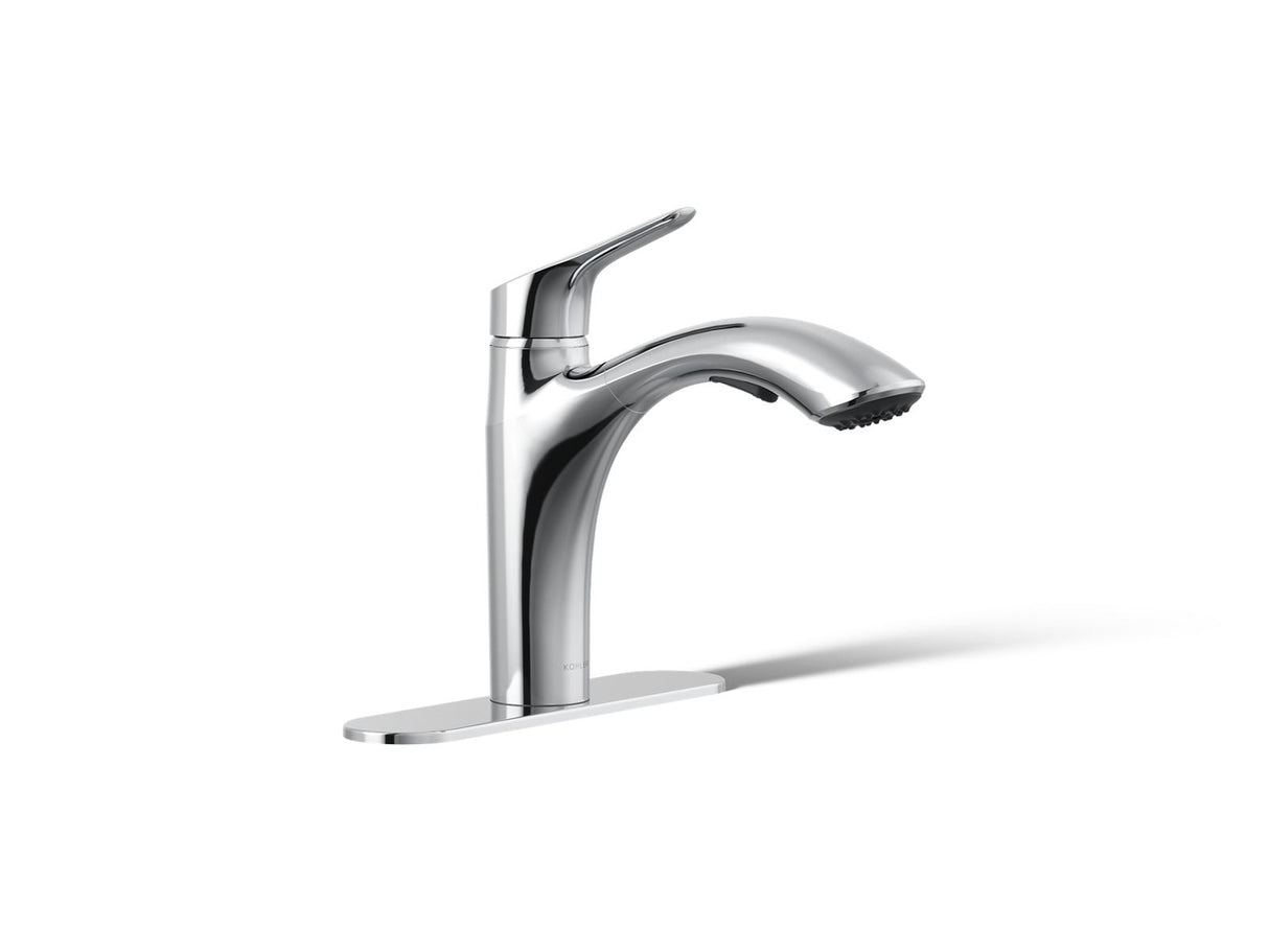 Rival® Pull-out kitchen sink faucet with two-function sprayhead