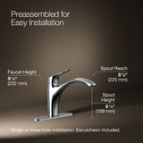 Rival® Single-handle kitchen sink faucet