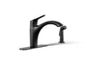 Rival® Single-handle kitchen sink faucet with side sprayer