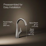 Rival® Single-handle bar sink faucet