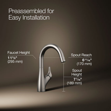 Rival® Single-handle bar sink faucet