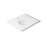 Iron/Impressions® 25" Enameled cast iron vanity top with integrated round sink