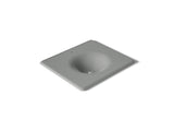 Iron/Impressions® 25" Enameled cast iron vanity top with integrated round sink