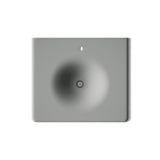 Iron/Impressions® 25" Enameled cast iron vanity top with integrated round sink