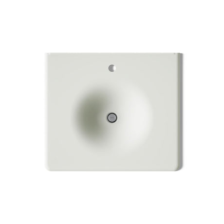 Iron/Impressions® 25" Enameled cast iron vanity top with integrated round sink