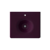 Iron/Impressions® 25" Enameled cast iron vanity top with integrated round sink