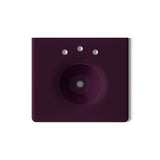 Iron/Impressions® 25" Enameled cast iron vanity top with integrated round sink