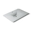 Iron/Impressions® 31" Enameled cast iron vanity top with integrated rectangular sink
