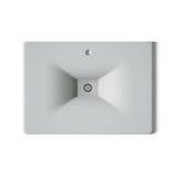 Iron/Impressions® 31" Enameled cast iron vanity top with integrated rectangular sink