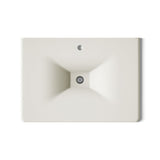 Iron/Impressions® 31" Enameled cast iron vanity top with integrated rectangular sink