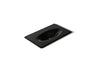 Iron/Impressions® 37" Enameled cast iron vanity top with integrated oval sink