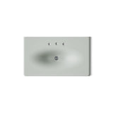 Iron/Impressions® 37" Enameled cast iron vanity top with integrated oval sink