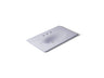 Iron/Impressions® 37" Enameled cast iron vanity top with integrated oval sink