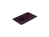 Iron/Impressions® 37" Enameled cast iron vanity top with integrated oval sink