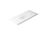 Iron/Impressions® 49" Enameled cast iron vanity top with integrated oval sink