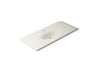 Iron/Impressions® 49" Enameled cast iron vanity top with integrated oval sink