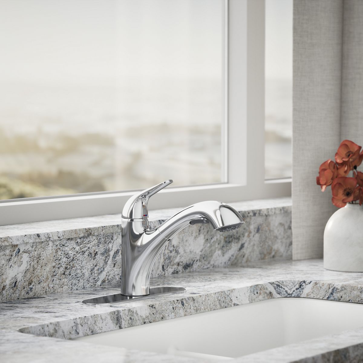Jolt® Pull-out kitchen sink faucet with two-function sprayhead