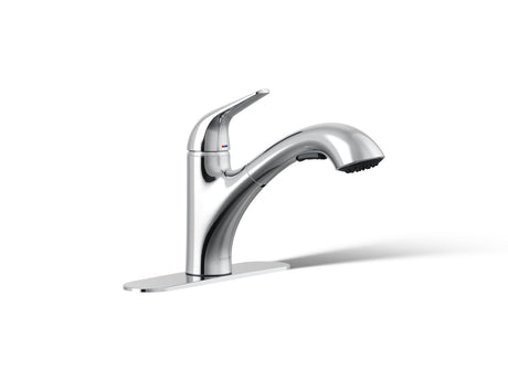 Jolt® Pull-out kitchen sink faucet with two-function sprayhead