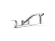 Jolt® Two-handle kitchen sink faucet with side sprayer