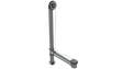 BRASS OFFSET CLAW FOOT BATH WASTE & OVERFLOW PLUG & CHAIN (309CS)