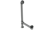 BRASS OFFSET CLAW FOOT BATH WASTE & OVERFLOW CLICKER® (309Q-BN-L)