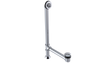 BRASS OFFSET CLAW FOOT BATH WASTE & OVERFLOW CLICKER® (309Q-HPC)