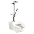 Ultima Manual Flush Valve With Bedpan Washer Assembly, Straight Tube, 1.28 gpf/4.8 Lpf