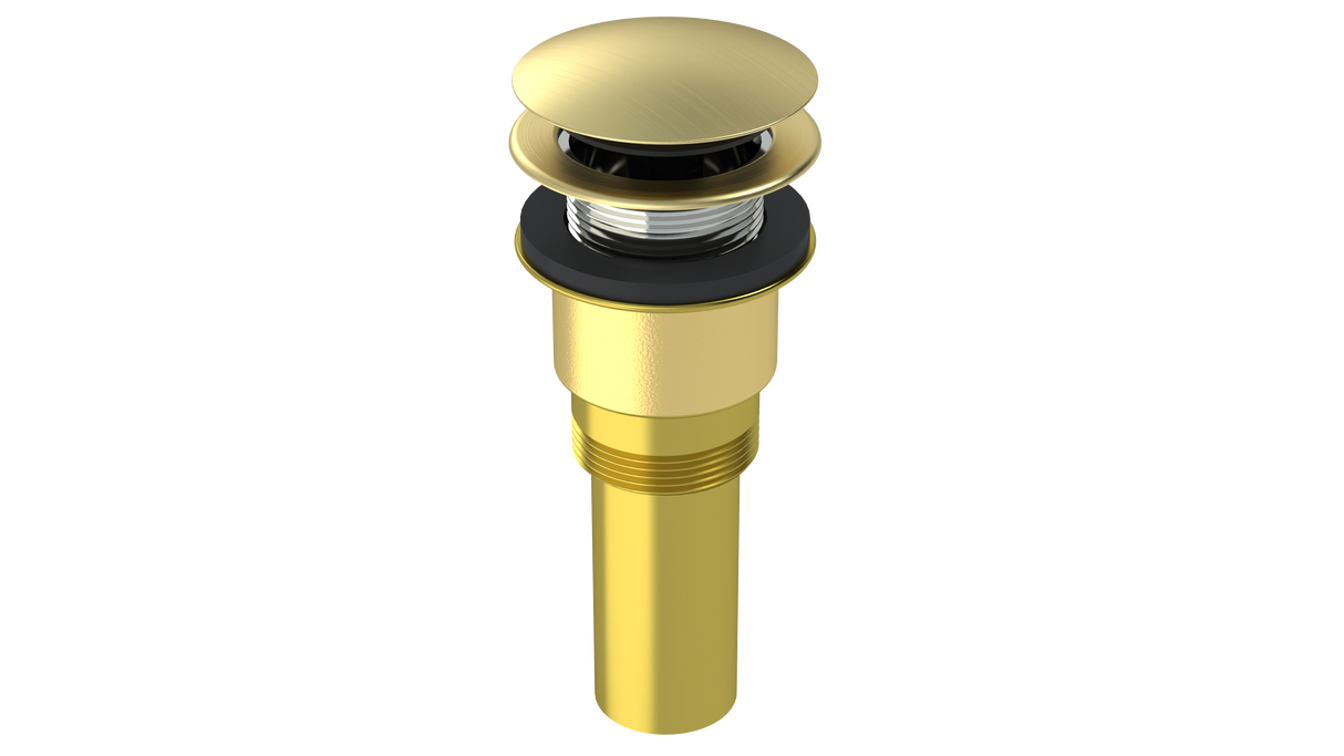 Brass Integral Waste & Overflow Clicker® Kit without Overflow (310Q)