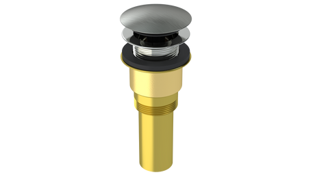 Brass Integral Waste & Overflow Clicker® Kit without Overflow (310Q)