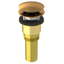 Brass Integral Waste & Overflow Clicker® Kit without Overflow (310Q)