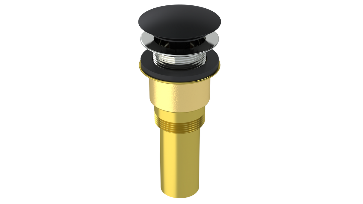 Brass Integral Waste & Overflow Clicker® Kit without Overflow (310Q)