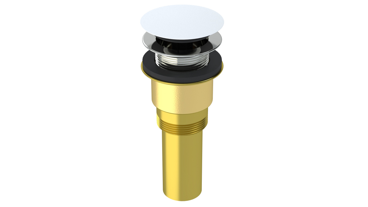 Brass Integral Waste & Overflow Clicker® Kit without Overflow (310Q-MW)