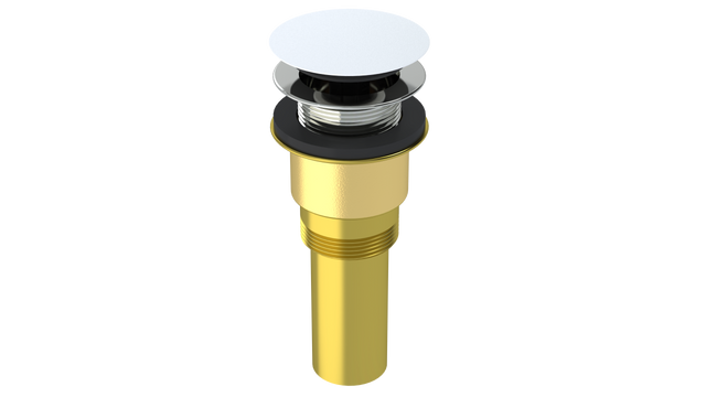 Brass Integral Waste & Overflow Clicker® Kit without Overflow (310Q-MW)