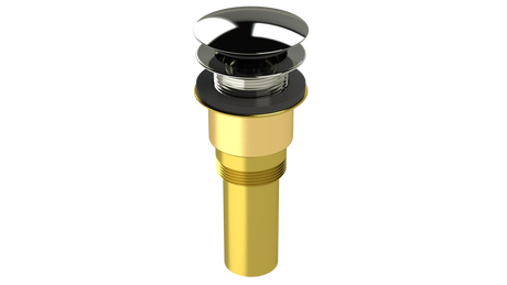 Brass Integral Waste & Overflow Clicker® Kit without Overflow (310Q)