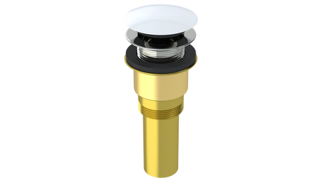 Brass Integral Waste & Overflow Clicker® Kit without Overflow (310Q)