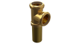 Brass W/O Tee W/Nuts, W & Tlpc (311-K)