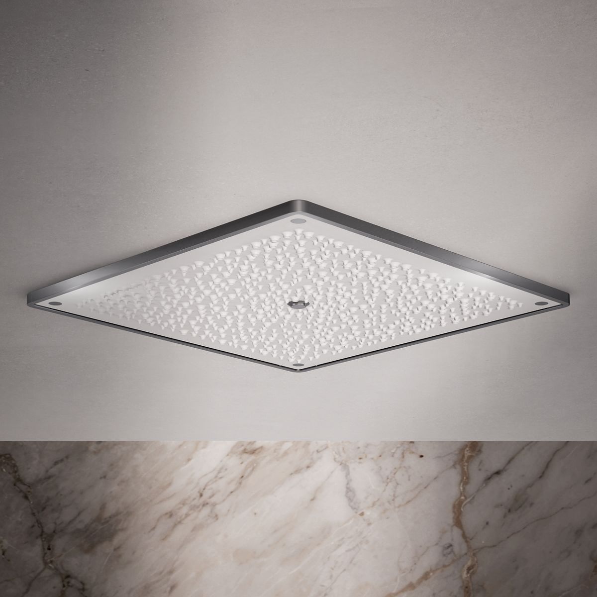Real Rain® 19" two-function overhead shower panel, 1.75 gpm